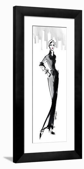 Fifties Fashion III with Red-Anne Tavoletti-Framed Premium Giclee Print