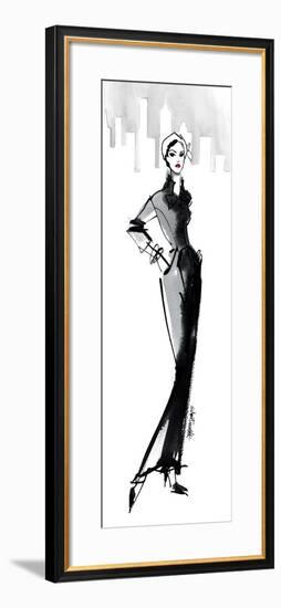 Fifties Fashion III with Red-Anne Tavoletti-Framed Premium Giclee Print