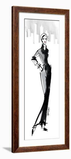 Fifties Fashion III with Red-Anne Tavoletti-Framed Premium Giclee Print