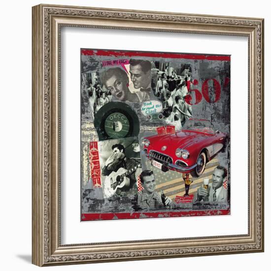 Fifties-M^ Sigrid-Framed Art Print