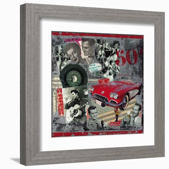 Fifties-M^ Sigrid-Framed Art Print