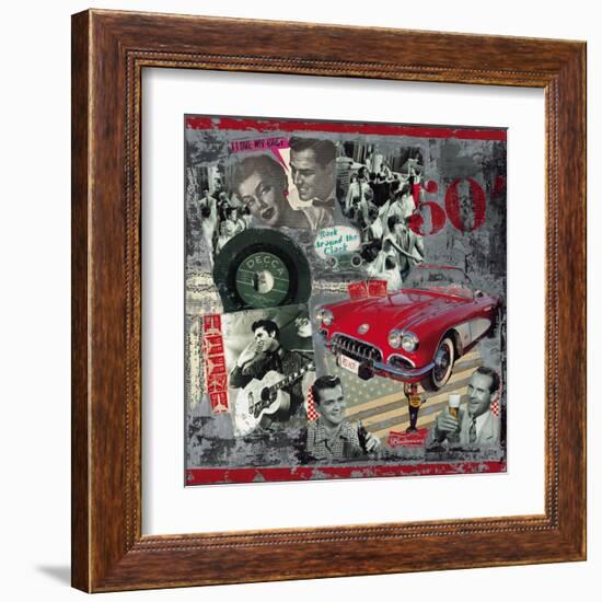 Fifties-M^ Sigrid-Framed Art Print