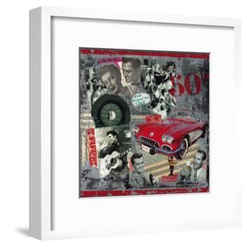 Fifties-M^ Sigrid-Framed Art Print