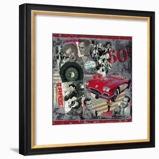 Fifties-M^ Sigrid-Framed Art Print