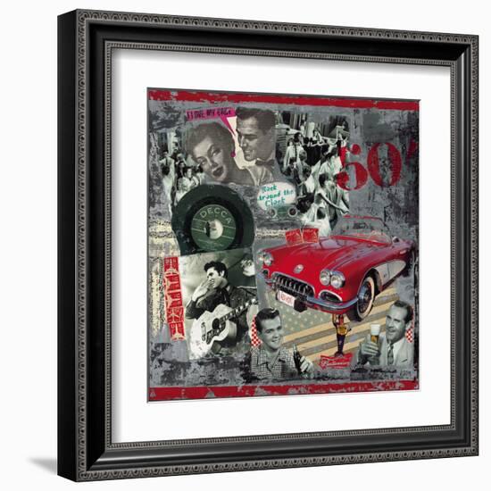 Fifties-M^ Sigrid-Framed Art Print