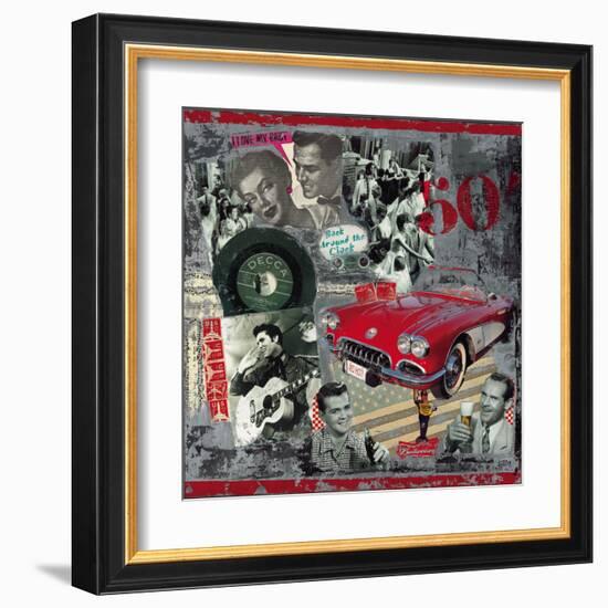 Fifties-M^ Sigrid-Framed Art Print