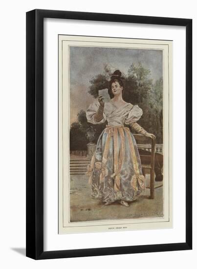 Fifty Years Ago-Francois Flameng-Framed Giclee Print