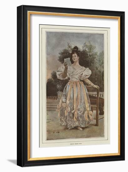 Fifty Years Ago-Francois Flameng-Framed Giclee Print