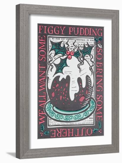 Figgy Pudding, 1998-Karen Cater-Framed Giclee Print