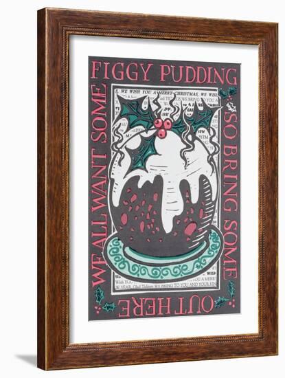 Figgy Pudding, 1998-Karen Cater-Framed Giclee Print