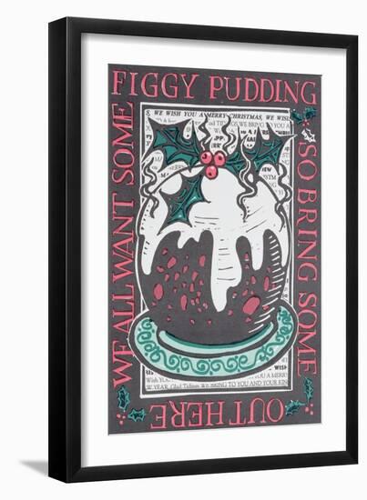 Figgy Pudding, 1998-Karen Cater-Framed Giclee Print