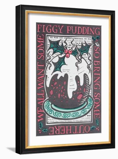 Figgy Pudding, 1998-Karen Cater-Framed Giclee Print