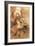 Fight Between a Dragon and a Lion, a Detail-Leonardo da Vinci-Framed Giclee Print