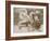 Fight Between a Dragon and a Lion-Leonardo da Vinci-Framed Giclee Print