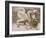 Fight Between a Dragon and a Lion-Leonardo da Vinci-Framed Giclee Print