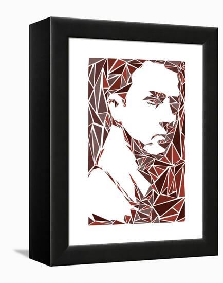 Fight Club the Narrator-Cristian Mielu-Framed Stretched Canvas