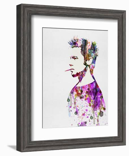 Fight Club Watercolor-Anna Malkin-Framed Art Print