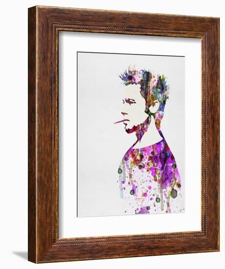 Fight Club Watercolor-Anna Malkin-Framed Art Print