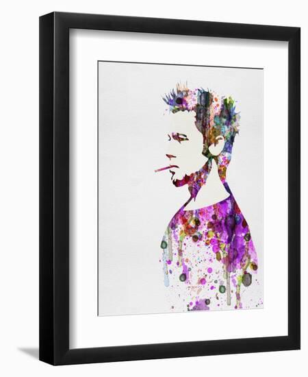 Fight Club Watercolor-Anna Malkin-Framed Art Print