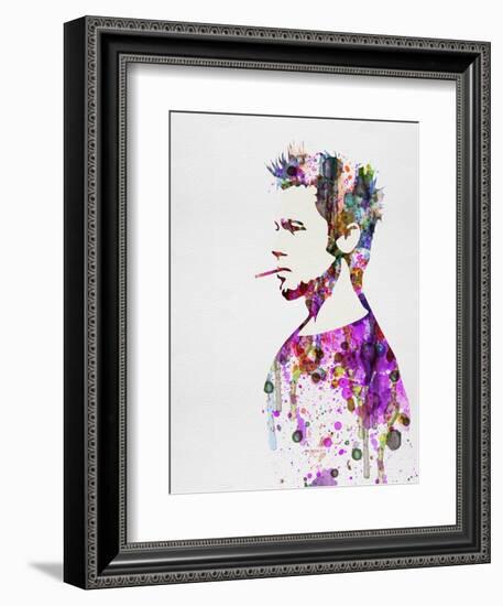 Fight Club Watercolor-Anna Malkin-Framed Art Print