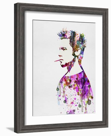 Fight Club Watercolor-Anna Malkin-Framed Art Print