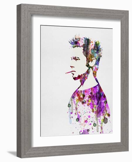 Fight Club Watercolor-Anna Malkin-Framed Art Print