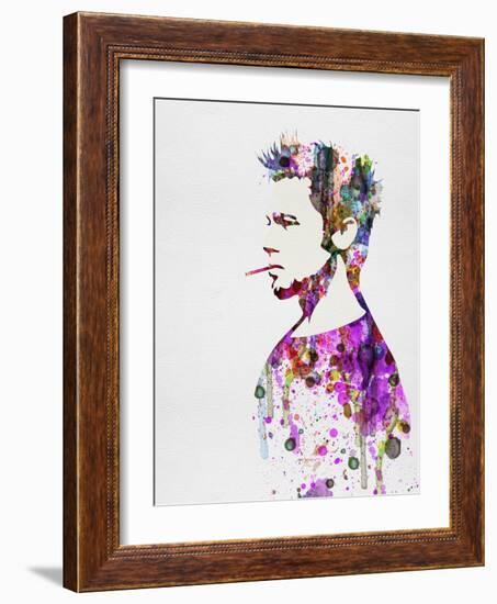 Fight Club Watercolor-Anna Malkin-Framed Art Print