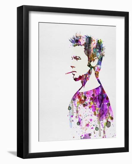 Fight Club Watercolor-Anna Malkin-Framed Art Print