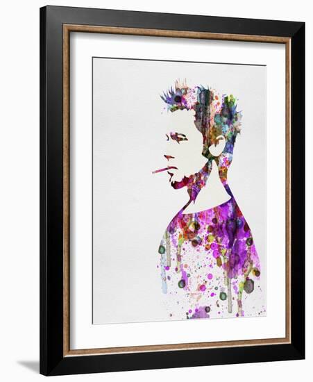 Fight Club Watercolor-Anna Malkin-Framed Art Print