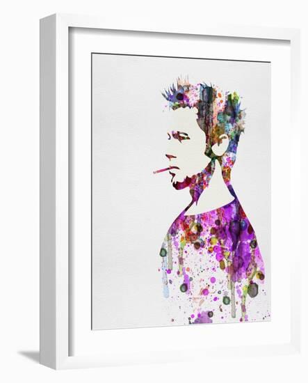 Fight Club Watercolor-Anna Malkin-Framed Art Print