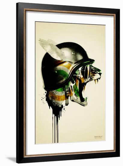 Fight or Flight-Hidden Moves-Framed Art Print