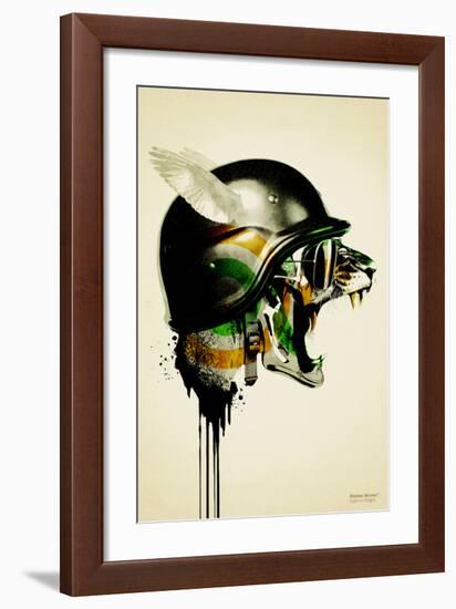 Fight or Flight-Hidden Moves-Framed Art Print