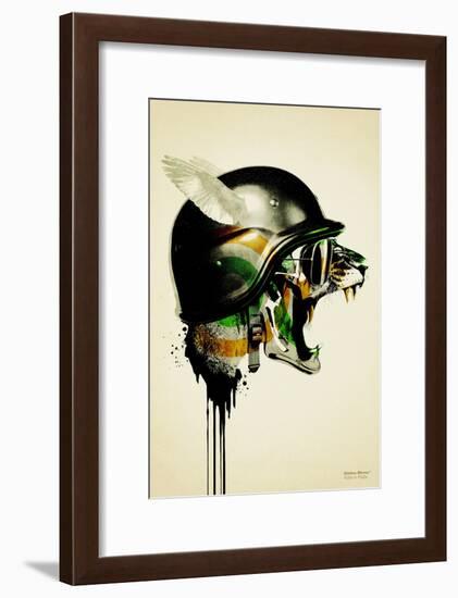 Fight or Flight-Hidden Moves-Framed Art Print