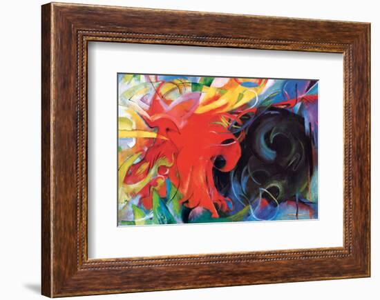 Fighting Forms-Franz Marc-Framed Premium Giclee Print