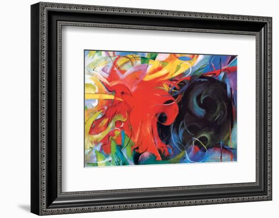 Fighting Forms-Franz Marc-Framed Premium Giclee Print