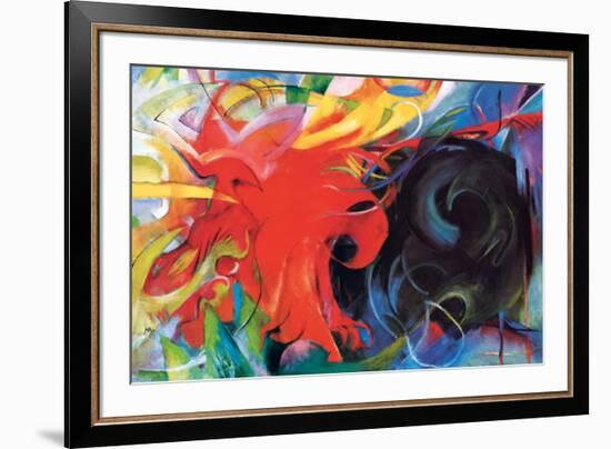 Fighting Forms-Franz Marc-Framed Premium Giclee Print