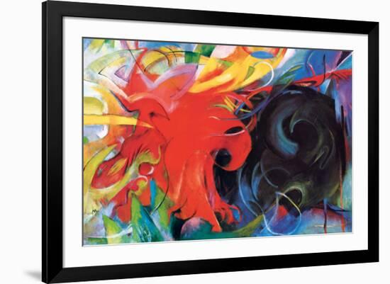 Fighting Forms-Franz Marc-Framed Premium Giclee Print