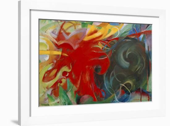 Fighting forms-Franz Marc-Framed Giclee Print