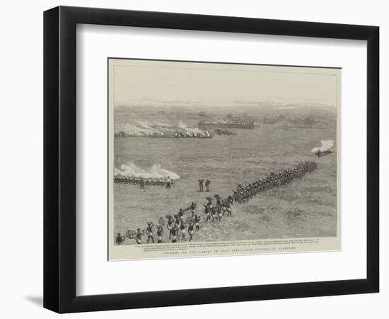 Fighting on the Gambia in West Africa, the Capture of Toniataba-null-Framed Giclee Print