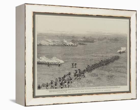 Fighting on the Gambia in West Africa, the Capture of Toniataba-null-Framed Premier Image Canvas