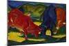 Fighting Oxen, 1911-Franz Marc-Mounted Giclee Print