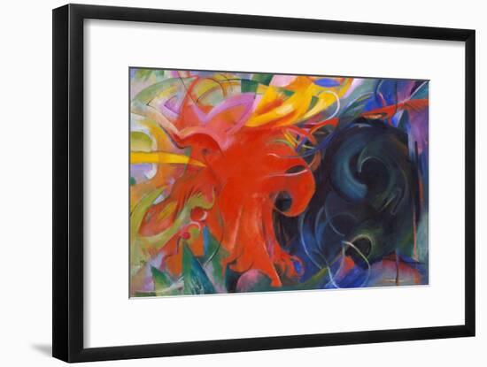 Fighting Shapes, 1914-Franz Marc-Framed Giclee Print