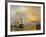 Fighting Temeraire-J M W Turner-Framed Giclee Print