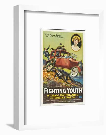 Fighting Youth - 1925-null-Framed Giclee Print