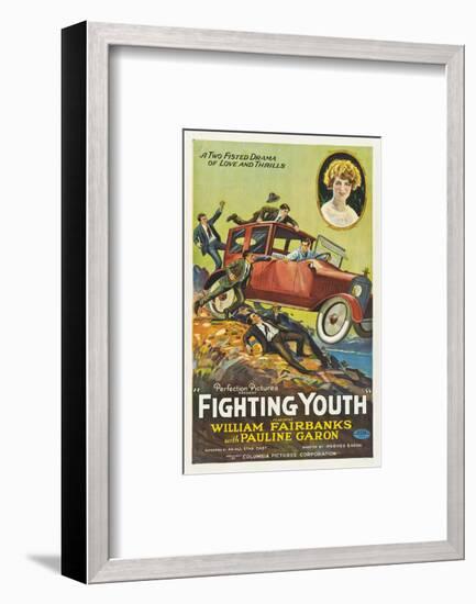 Fighting Youth - 1925-null-Framed Giclee Print