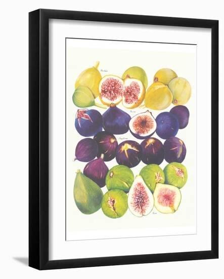 Figs and Dates-null-Framed Art Print