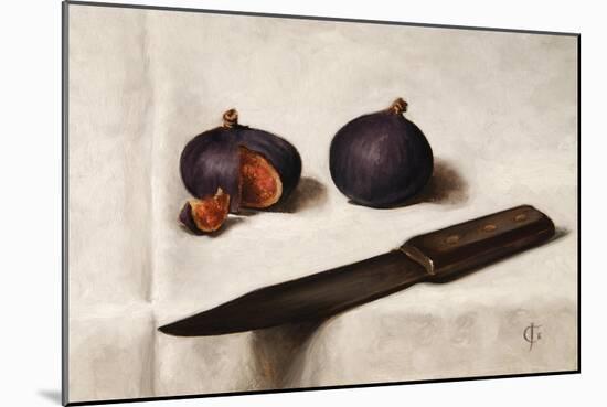 Figs and Knife-James Gillick-Mounted Giclee Print