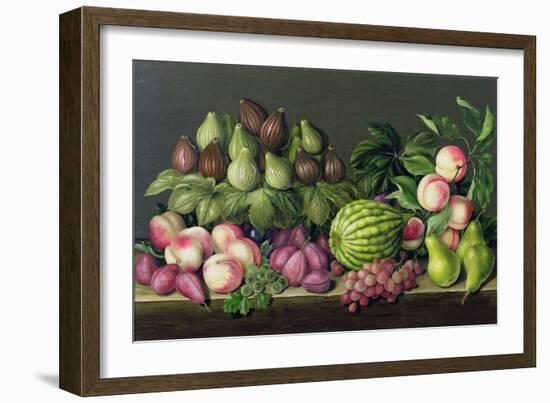 Figs, Melon and Gooseberries, 1998-Amelia Kleiser-Framed Giclee Print