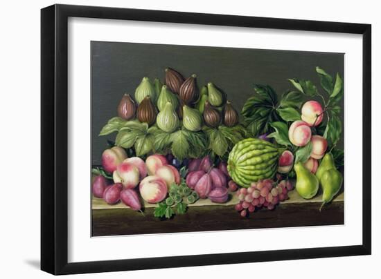 Figs, Melon and Gooseberries, 1998-Amelia Kleiser-Framed Giclee Print