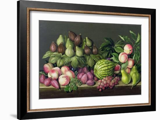 Figs, Melon and Gooseberries, 1998-Amelia Kleiser-Framed Giclee Print